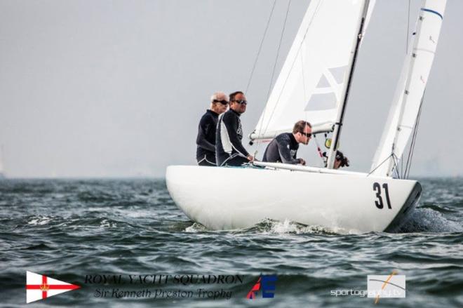 David Franks, Cowes Etchells fleet captain. 